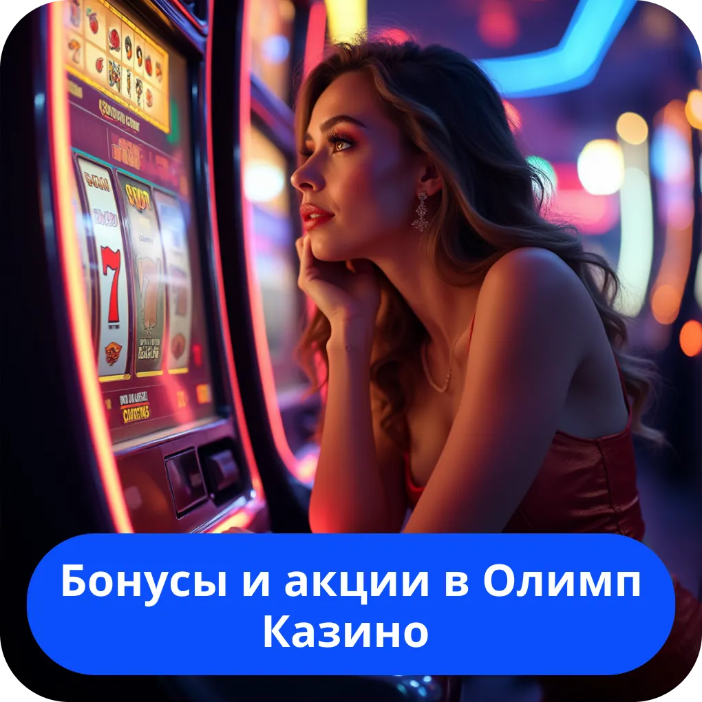 Бонусы и акции в Олимп Казино